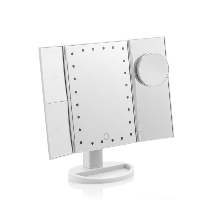 Inde Espejo de aumento con LED 4 en 1 Ledflect Innovag - 20 x 7,5 x 30 cm (6 Unidades)
