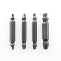 Innovagoods Pack de 4 Brocas para Extraer Tornillos Dañados