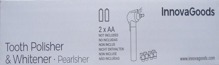 Blanqueador y Pulidor Dental Pearlsher InnovaGoods Blanqueador y Pulidor Dental Pearlsher InnovaGoods