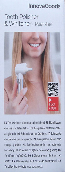Blanqueador y Pulidor Dental Pearlsher InnovaGoods Blanqueador y Pulidor Dental Pearlsher InnovaGoods