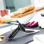 Innovagoods Cuchillo Tijera Multiusos con Mini Tabla de Cortar Integrada para Trocear y Cortar con Facilidad