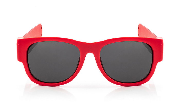 Inde Gafas de Sol Enrollables Sunfold Spain Red (50 Unidades)