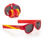 Inde Gafas de Sol Enrollables Sunfold Spain Red (50 Unidades)