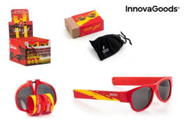 Innovagoods Gafas de Sol Enrollables Sunfold Spain Red