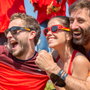 Inde Gafas de Sol Enrollables Sunfold Spain Red (50 Unidades)