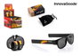 Innovagoods Gafas de Sol Enrollables Sunfold Black con Cristales Polarizados