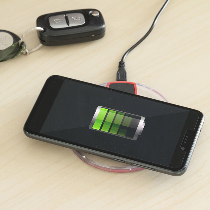 Cargador Inalámbrico para Smartphones Qi InnovaGoods Cargador Inalámbrico para Smartphones Qi InnovaGoods