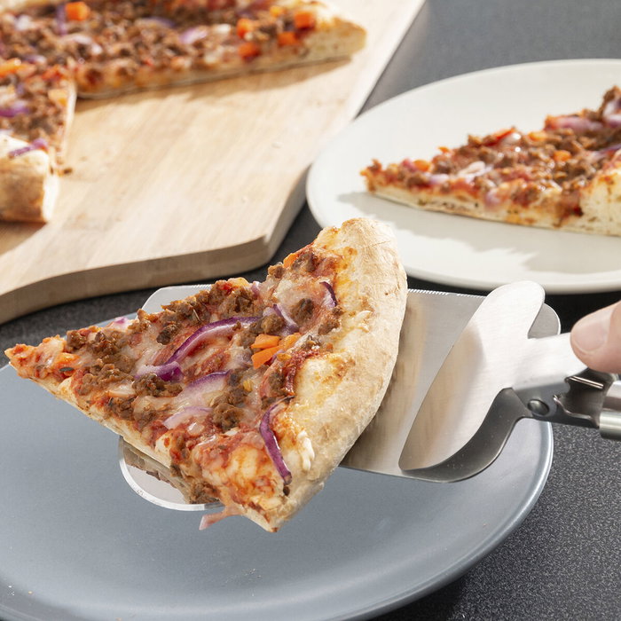 Innovagoods Cortador de Pizza 4 en 1 Plateado