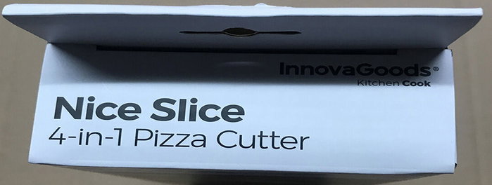 Innovagoods Cortador de Pizza 4 en 1 Plateado