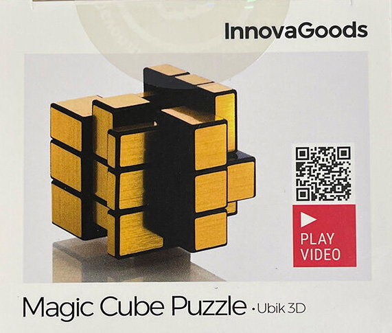 Innovagoods Cubo Mágico Rompecabezas Ubik 3D V0101037