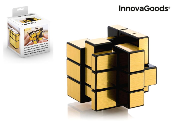 Innovagoods Cubo Mágico Rompecabezas Ubik 3D V0101037