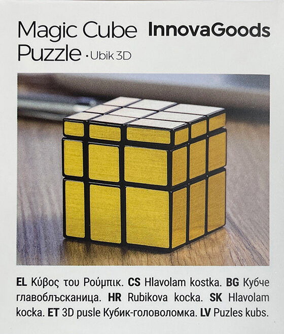 Innovagoods Cubo Mágico Rompecabezas Ubik 3D V0101037
