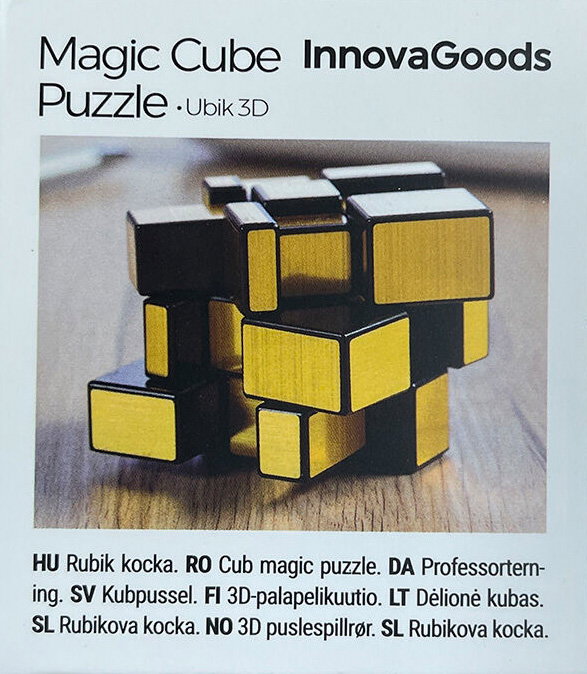 Innovagoods Cubo Mágico Rompecabezas Ubik 3D V0101037