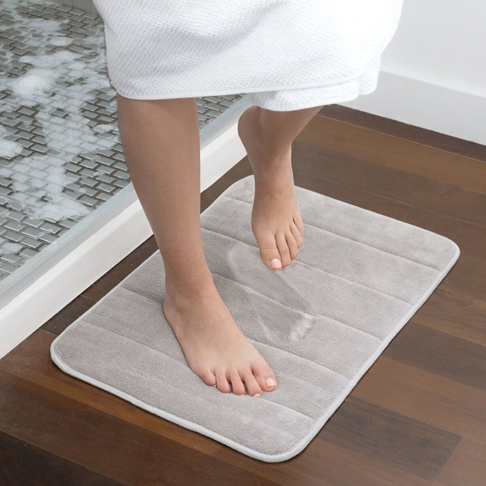 Alfombra de Baño Viscoelástica Puffeet InnovaGoods Alfombra de Baño Viscoelástica Puffeet InnovaGoods