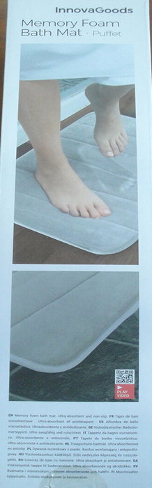 Alfombra de Baño Viscoelástica Puffeet InnovaGoods Alfombra de Baño Viscoelástica Puffeet InnovaGoods