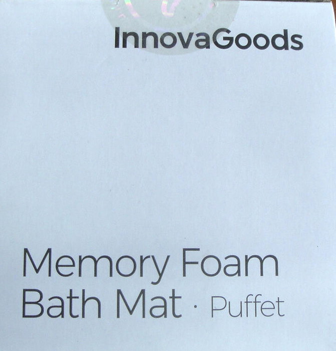 Alfombra de Baño Viscoelástica Puffeet InnovaGoods Alfombra de Baño Viscoelástica Puffeet InnovaGoods