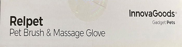 Inde Guante para Cepillar y Masajear Mascotas, 17 cm Ancho x 3 cm Alto x 23 cm Largo (14 Unidades)