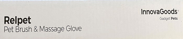 Inde Guante para Cepillar y Masajear Mascotas, 17 cm Ancho x 3 cm Alto x 23 cm Largo (14 Unidades)