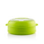 Inde Vaporera Doble Para Microondas Codowave 22 cm ancho x 8,5 cm alto x 25 cm largo (12 Unidades)