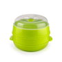 Inde Vaporera Doble Para Microondas Codowave 22 cm ancho x 8,5 cm alto x 25 cm largo (12 Unidades)
