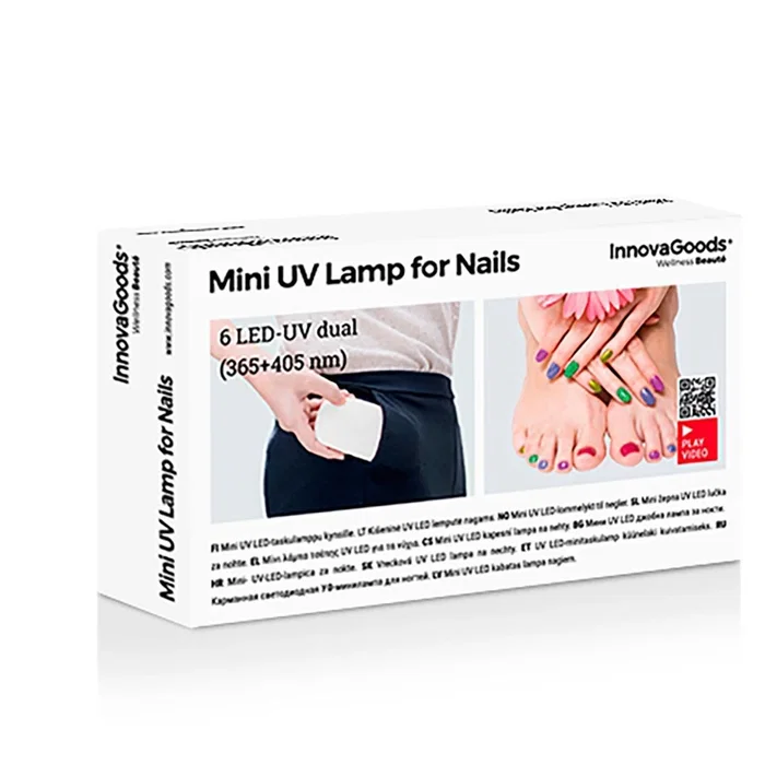 Lámpara para Uñas LED UV Mini InnovaGoods