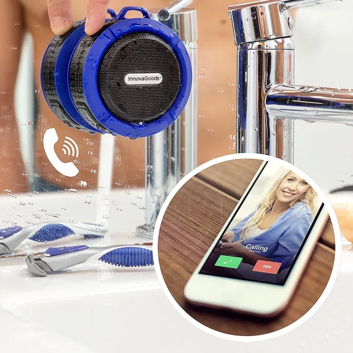 Altavoz Inalámbrico Portátil Waterproof DropSound InnovaGoods