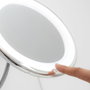 Inde Espejo De Aumento LED Con Brazo Flexible Y Ventosa 20 cm x 4 cm x 20 cm (8 Unidades)