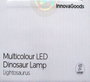 Innovagoods Luz nocturna decorativa LED dinosaurio multicolor Lightosaurus