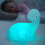 Innovagoods Luz nocturna decorativa LED dinosaurio multicolor Lightosaurus