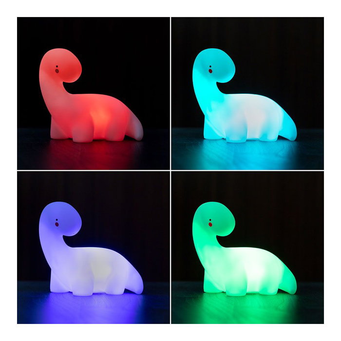 Lámpara Dinosaurio LED Multicolor Lightosaurus InnovaGoods Lámpara Dinosaurio LED Multicolor Lightosaurus InnovaGoods