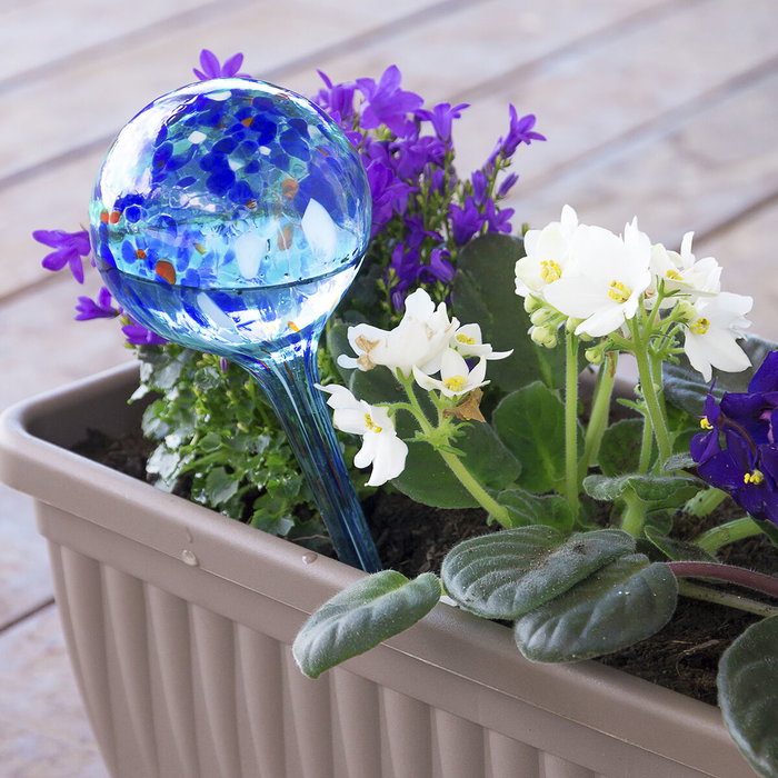 Inde Aqua·Loon Globos de Riego Automático Innovagoods 30 cm x 8 cm x 8 cm (10 Unidades)