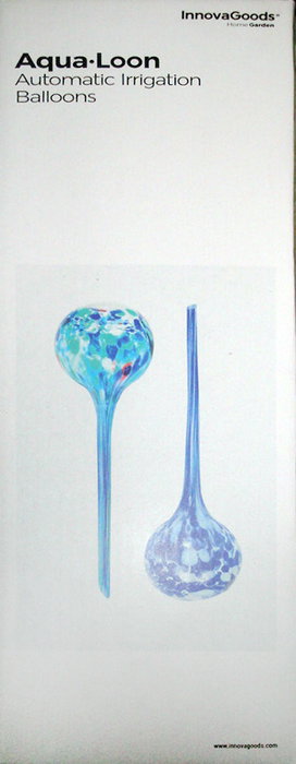 Inde Aqua·Loon Globos de Riego Automático Innovagoods 30 cm x 8 cm x 8 cm (10 Unidades)