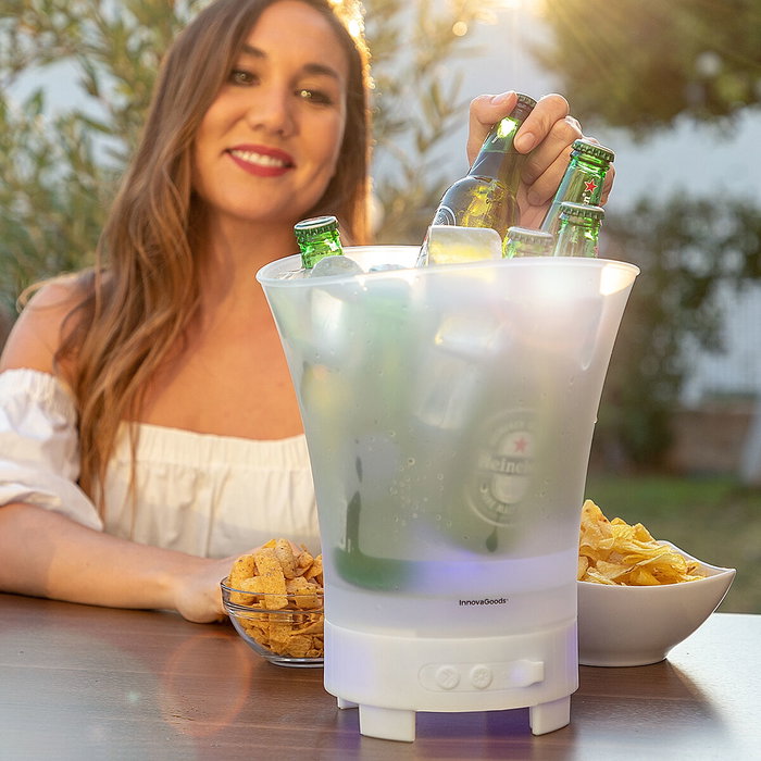 Innovagoods Sonice Cubitera con Altavoz 3 en 1 Bluetooth Innovagoods Sonice Cubitera con Altavoz 3 en 1 Bluetooth
