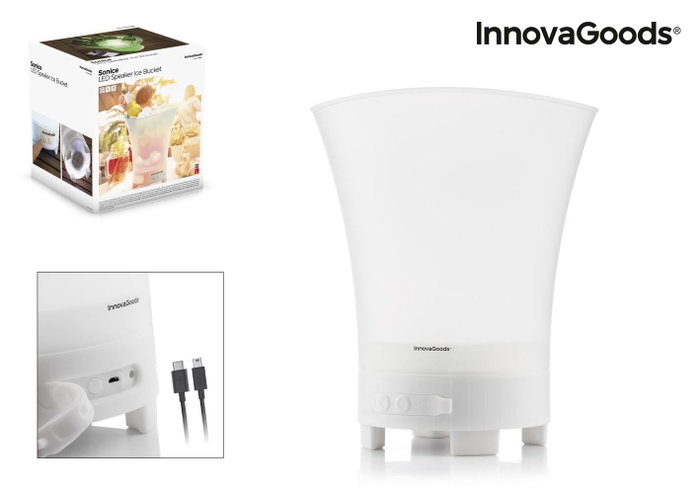 Innovagoods Sonice Cubitera con Altavoz 3 en 1 Bluetooth Innovagoods Sonice Cubitera con Altavoz 3 en 1 Bluetooth