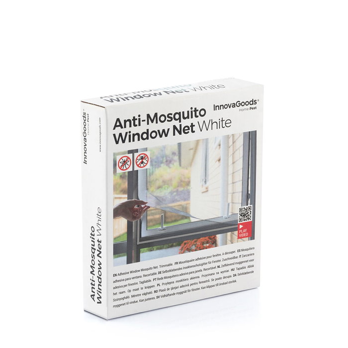 Mosquitera Adhesiva Recortable para Ventana White InnovaGoods