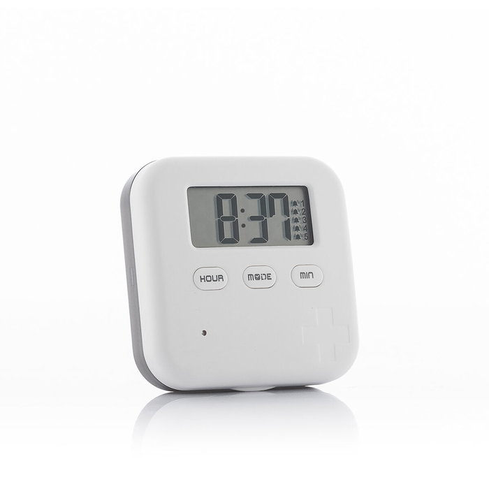 Innovagoods Pastillero inteligente electrónico de 4 compartimentos