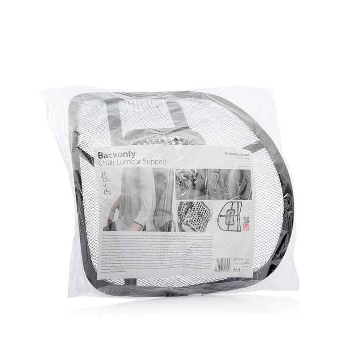 Innovagoods Respaldo Lumbar Portátil Transpirable V0103128 Innovagoods Respaldo Lumbar Portátil Transpirable V0103128