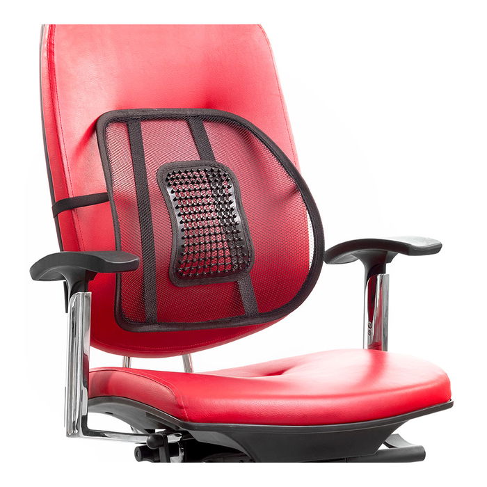 Innovagoods Respaldo Lumbar Portátil Transpirable V0103128 para Sillas de Oficina y Mejorar la Postura