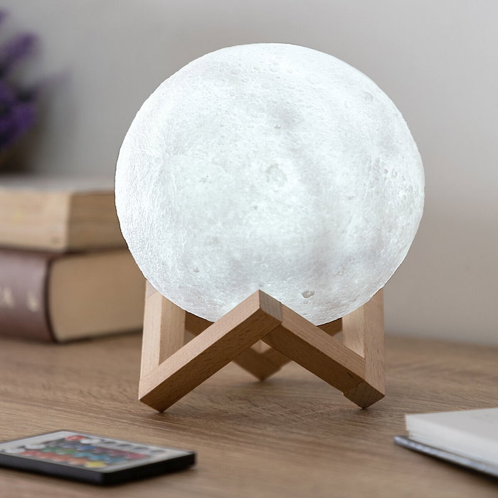 Inde Lámpara LED Recargable Luna Moondy Decoración (6 Unidades) Inde Lámpara LED Recargable Luna Moondy Decoración (6 Unidades)