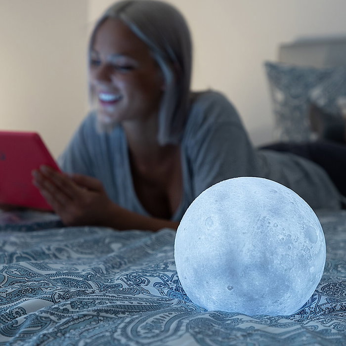 Inde Lámpara LED Recargable Luna Moondy Decoración (6 Unidades) Inde Lámpara LED Recargable Luna Moondy Decoración (6 Unidades)