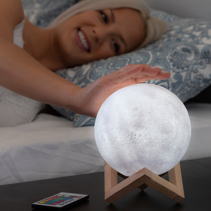 Inde Lámpara LED Recargable Luna Moondy Decoración (6 Unidades) Inde Lámpara LED Recargable Luna Moondy Decoración (6 Unidades)