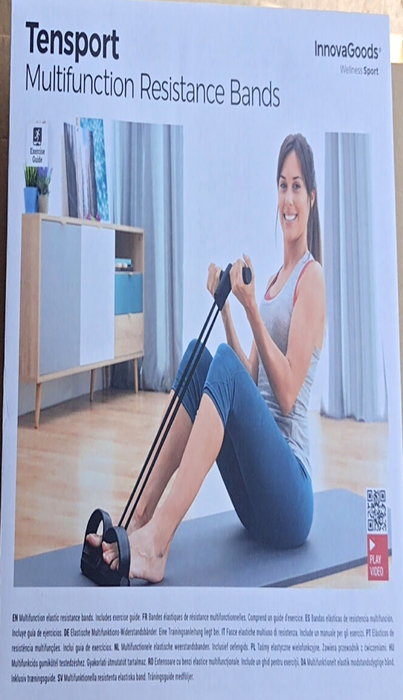 Inde Bandas Elásticas de Resistencia Multifunción (8 Unidades)