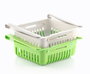 Innovagoods Set de 2 Organizadores Ajustables para Nevera, 20-28cm