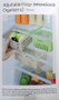 Innovagoods Set de 2 Organizadores Ajustables para Nevera, 20-28cm