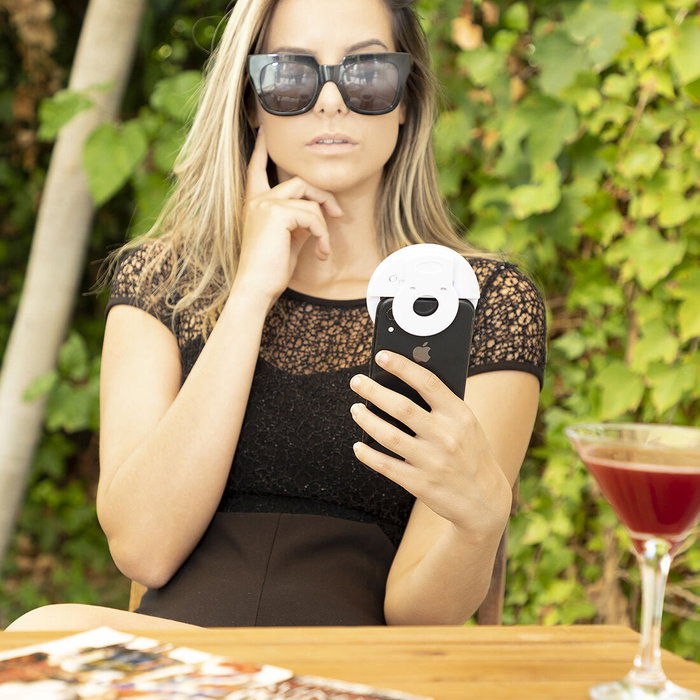 Aro de Luz para Selfie Recargable Instahoop InnovaGoods Aro de Luz para Selfie Recargable Instahoop InnovaGoods