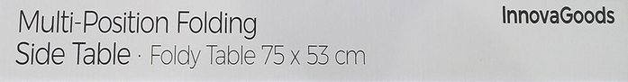 Inde Mesa Plegable Auxiliar Multiposicion Foldy Table (4 Unidades)