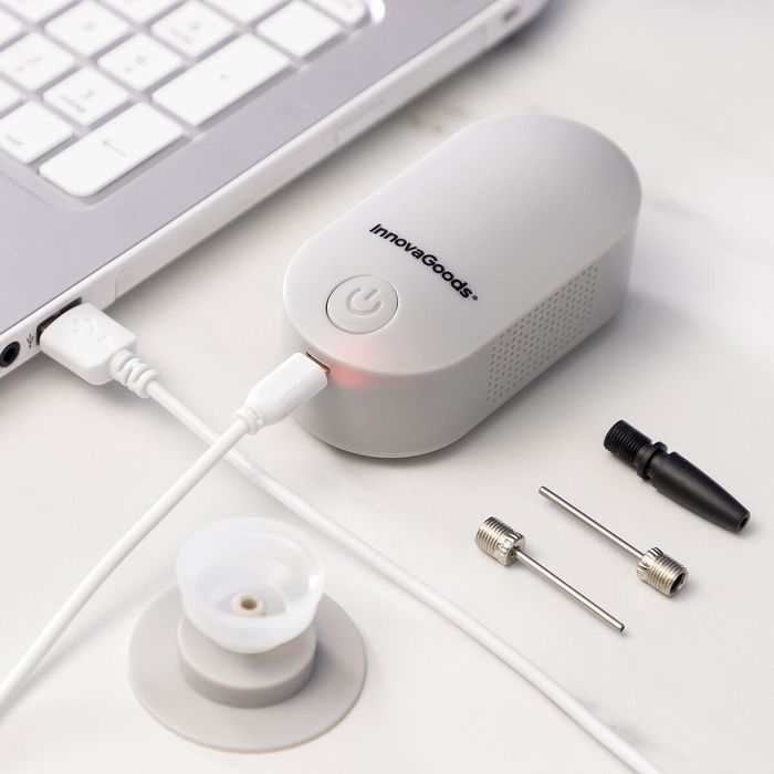 Inflador y Bomba de Vacío Recargable 2 en 1 Blovak InnovaGoods Inflador y Bomba de Vacío Recargable 2 en 1 Blovak InnovaGoods