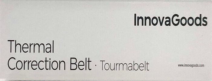 Faja Térmica Correctora con Imanes de Turmalina Tourmabelt InnovaGoods