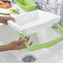 Tabla de Cortar Extensible con Bandeja, Contenedor y Escurridor 3 en 1 PractiCut InnovaGoods