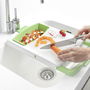 Tabla de Cortar Extensible con Bandeja, Contenedor y Escurridor 3 en 1 PractiCut InnovaGoods